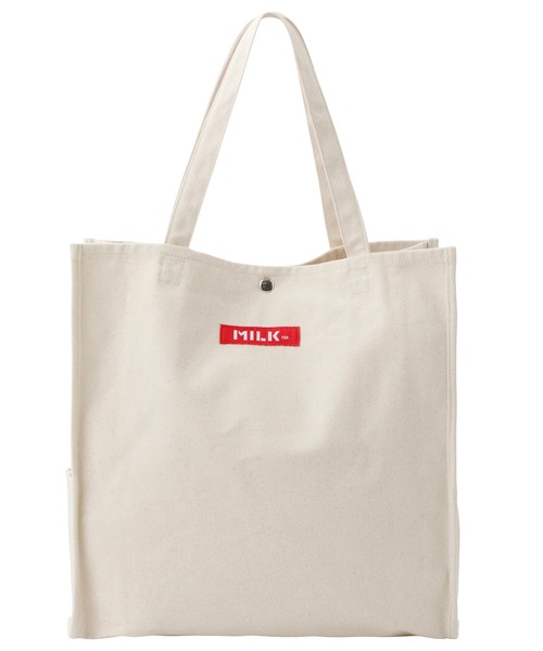 MILKFED.(ミルクフェド)の「DIDONE LOGO BIG TOTE/大容量 A4サイズ対応 キャンバストートバッグ(トートバッグ・レディース・ホワイト/ブラック/ベージュ/レッド/ピンク・ONE SIZE)」の15枚目の写真