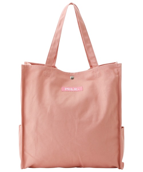 MILKFED.(ミルクフェド)の「DIDONE LOGO BIG TOTE/大容量 A4サイズ対応 キャンバストートバッグ(トートバッグ・レディース・ホワイト/ブラック/ベージュ/レッド/ピンク・ONE SIZE)」の18枚目の写真