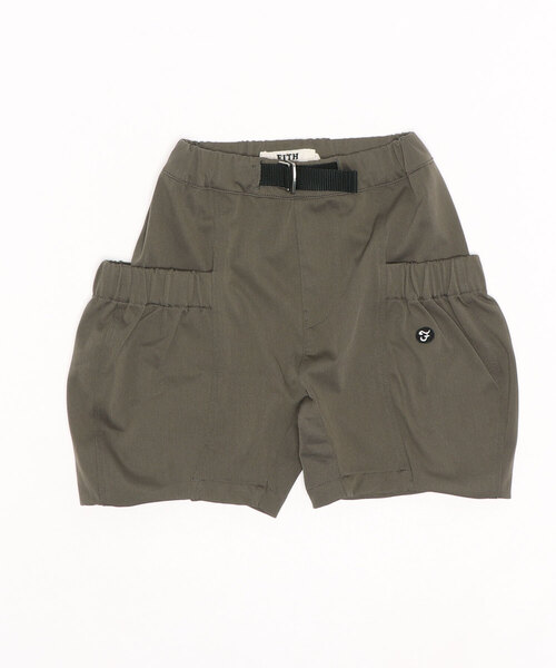 FITH（フィス）の「ニットストレッチ6分丈パンツ（その他パンツ・キッズ・ブラック/ベージュ/カーキ・90）」の3枚目の写真