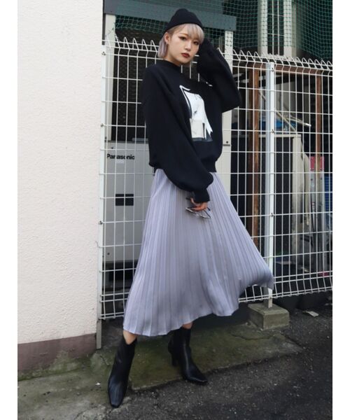 EMODA(エモダ)の「カーブヒールフィットブーツ(ブーツ・レディース・ブラック/キャメル・SMALL/MEDIUM/LARGE)」の7枚目の写真