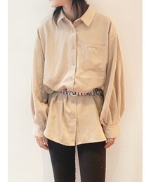 one way | ボリュームスリーブシャツ(シャツ/ブラウス)