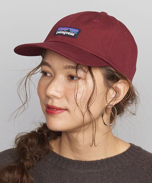 patagonia(パタゴニア)の「<patagonia(パタゴニア)> トラッドキャップ Ψ(キャップ・レディース・ワインレッド/ベージュ/ブラック/ライトピンク・FREE)」の4枚目の写真