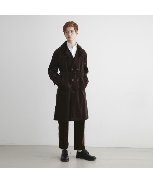 Barbour（バブアー）の「TRENCH COAT CORDUROY（トレンチコート）」 - WEAR