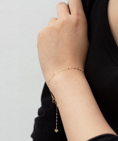 ジューシーロックJUICY ROCK ゴールドバーブレスレットk10 ジューシーロックJUICY ROCK ゴールドバーブレスレットk10