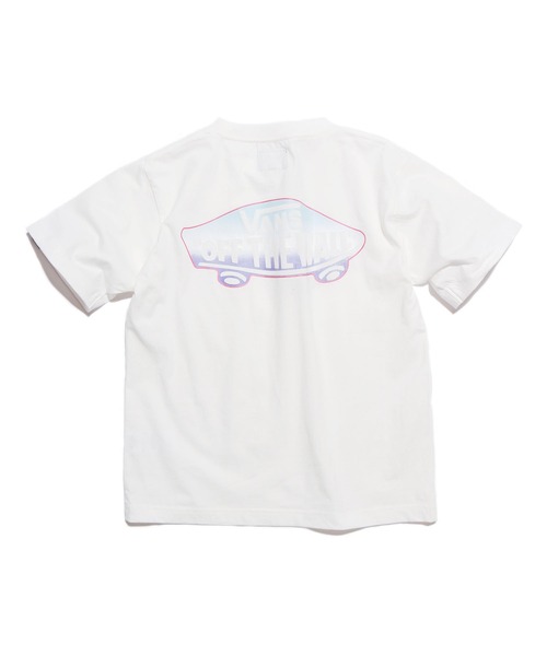 VANS(バンズ)の「VANS/ヴァンズ K GRADATION LOGO BOYS S/S tee 半袖Tシャツ(Tシャツ/カットソー・キッズ・ピンク/ホワイト・120/140/100)」の8枚目の写真