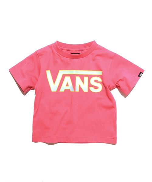 VANS(バンズ)の「VANS/ヴァンズ K GRADATION LOGO BOYS S/S tee 半袖Tシャツ(Tシャツ/カットソー・キッズ・ピンク/ホワイト・120/140/100)」の9枚目の写真