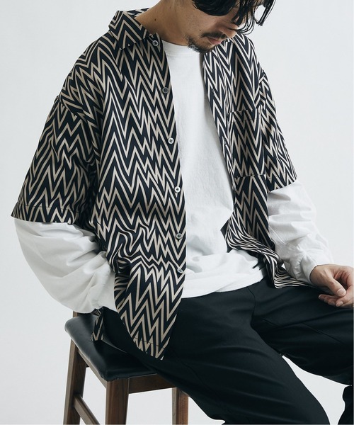 JOURNAL STANDARD ネイティブパターン　シャツ ジャケット JOURNAL STANDARD ネイティブパターン シャツ ジャケット