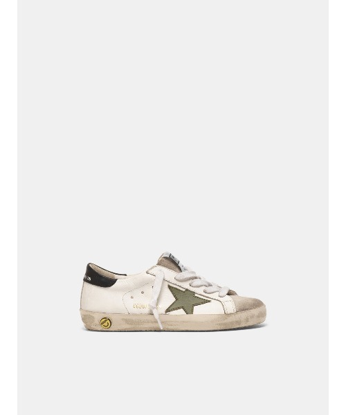 superstar sneakers in white and black