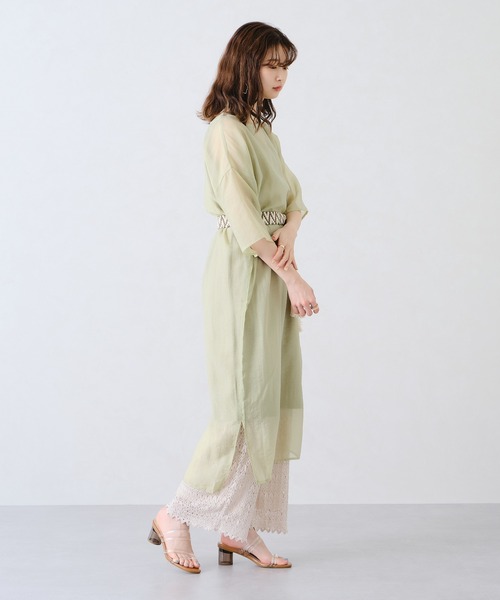 ORiental TRaffic（オリエンタルトラフィック）の「PVCストラップクリアヒールサンダル/11213（サンダル・レディース・ブラウン/グリーン/ピンク・M/LL/L/S/3L/SS）」の15枚目の写真