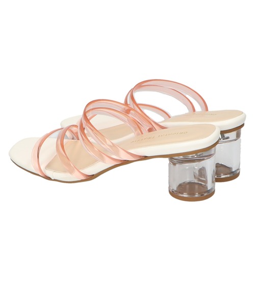 ORiental TRaffic（オリエンタルトラフィック）の「PVCストラップクリアヒールサンダル/11213（サンダル・レディース・ブラウン/グリーン/ピンク・M/LL/L/S/3L/SS）」の20枚目の写真