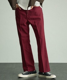 Wrangler/ラングラー【ベストセラー】ランチャー フレアドレスパンツ スラックス(股下長めレングス74㎝)センタープレススラックスパンツ
