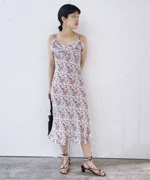 EDIT. FOR LULU（エディットフォールル）の「【ROLLAS/ローラス】フローラルプリント キャミソールドレス（ワンピース・レディース・ピンク・SMALL）」の10枚目の写真