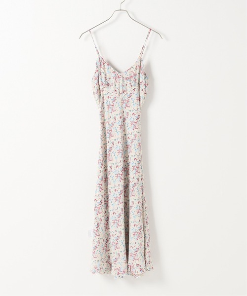 EDIT. FOR LULU（エディットフォールル）の「【ROLLAS/ローラス】フローラルプリント キャミソールドレス（ワンピース・レディース・ピンク・SMALL）」の3枚目の写真