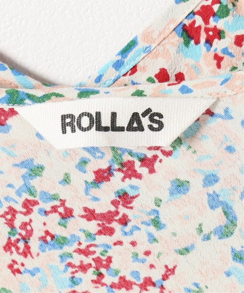 EDIT. FOR LULU（エディットフォールル）の「【ROLLAS/ローラス】フローラルプリント キャミソールドレス（ワンピース・レディース・ピンク・SMALL）」の7枚目の写真