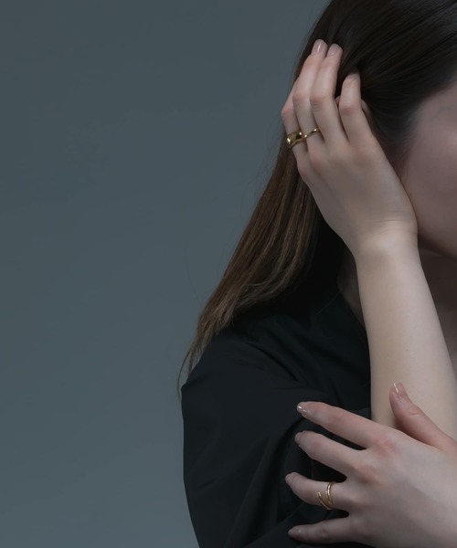 URBAN RESEARCH（アーバンリサーチ）の「decor『デコール』　Plump Ring（リング・レディース・ゴールド・9/5/11/13/3）」の3枚目の写真