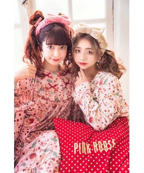 PINK HOUSE X MISAKO&ERINKO ネコヘアクリップ PINK HOUSE×MISAKO&ERINKOネコヘアクリップ （ヘアピン）｜PINK