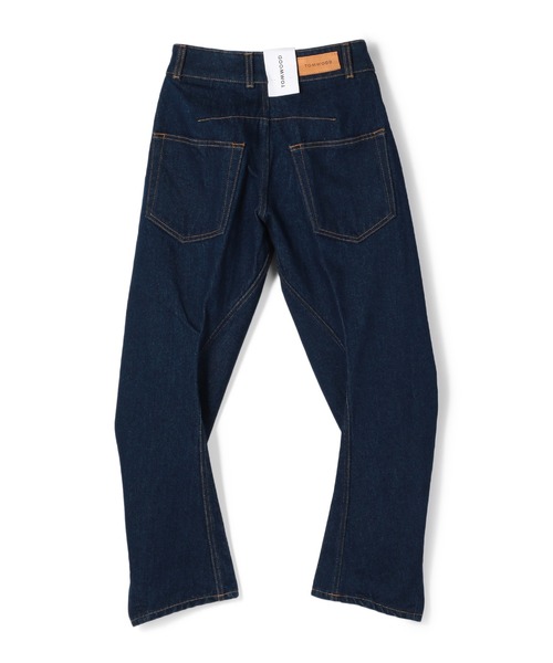TOM WOOD（トムウッド）の「TOM WOOD / デザインデニムパンツ（デニムパンツ・レディース・ブルー・24/25/26）」の2枚目の写真