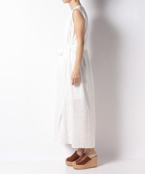 Sessun（セッスン）の「【SESSUN】ノースリーブワンピ－ス（ワンピース・レディース・オフホワイト・2）」の3枚目の写真