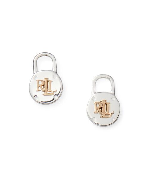 Ralph Lauren☆スターリングシルバー パドロック ドロップピアス LAUREN RALPH LAUREN(ローレン ラルフ ローレン)の