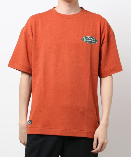 MANASTASH（マナスタッシュ）の「MANASTASH/マナスタッシュ/ヘンプツアーTシャツ/HEMP TOUR TEE（Tシャツ/カットソー・メンズ・ナチュラル/ブラック/オレンジ系その他・X-LARGE/LARGE/MEDIUM）」の10枚目の写真