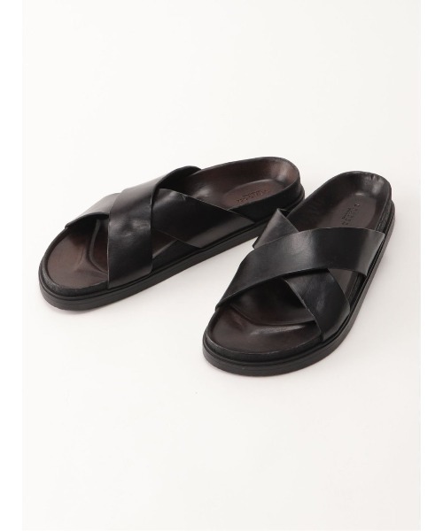 BRADOR（ブラドール）の「ブラドール/BRADOR クロスベルトサンダル（サンダル・メンズ・ブラック/ダークウッド・41/42/43/40）」の15枚目の写真