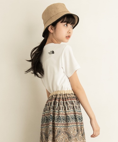 THE NORTH FACE（ザノースフェイス）の「『WEB限定』 THE NORTH FACE　S/SL B FREE T-SHIRTS(KIDS)（Tシャツ/カットソー・キッズ・ホワイト・110/120/130/140/150）」の5枚目の写真