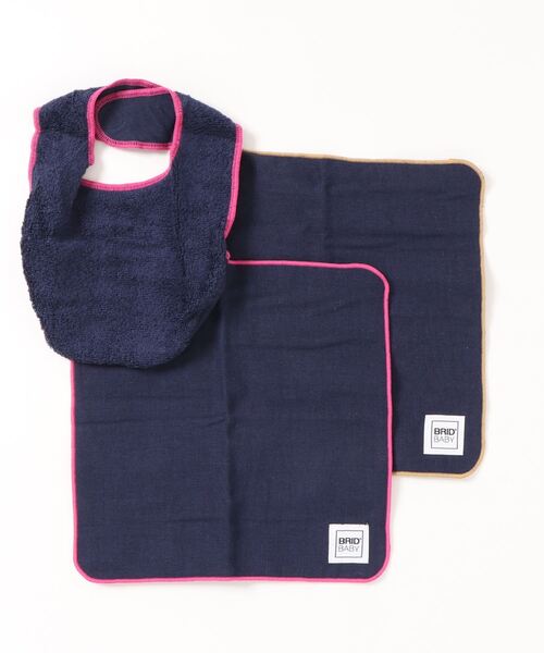 BRID BABY(ブリッドベイビー)の「.ブリッド ベビー用品 / BRID BABY スタイ タオルハンカチ ギフトセット(ベビーギフト・レディース・ブルー系その他/グリーン系その他/ブルー系その他2/グリーン系その他2・ONE SIZE)」の7枚目の写真