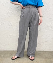 CIAOPANIC | ■センタープレススラックスハイウエストパンツ/セットアップ着用可能(スラックス)