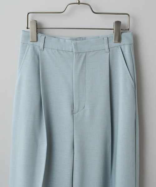 CIAOPANIC（チャオパニック）の「■センタープレススラックスハイウエストパンツ/セットアップ着用可能（スラックス・レディース・グレー/ブルー・SMALL/MEDIUM）」の16枚目の写真