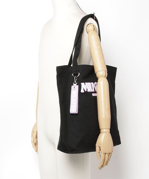MILKFED.（ミルクフェド）の「CUPNOODLE×MILKFED TOTE BAG（ショルダーバッグ・レディース・ブラック/ホワイト・ONE SIZE）」の14枚目の写真