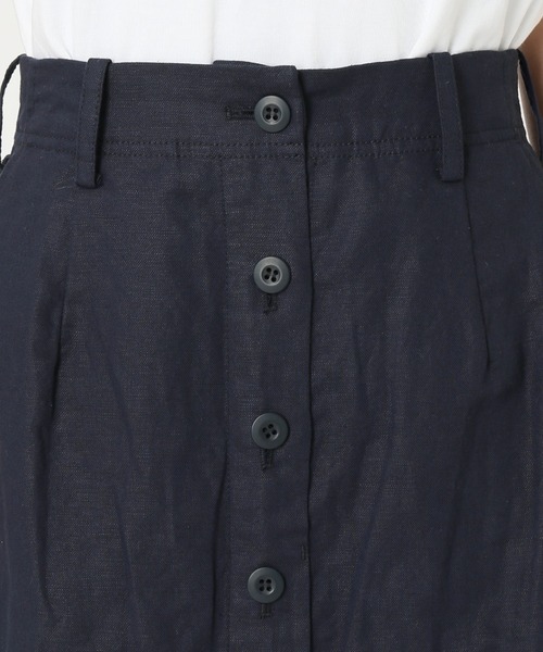 JOURNAL STANDARD relume(ジャーナルスタンダード レリューム)の「ウォッシャブルコットンリネンIラインスカート◆(スカート・レディース・ホワイト/ネイビー/キャメル・36/38)」の12枚目の写真