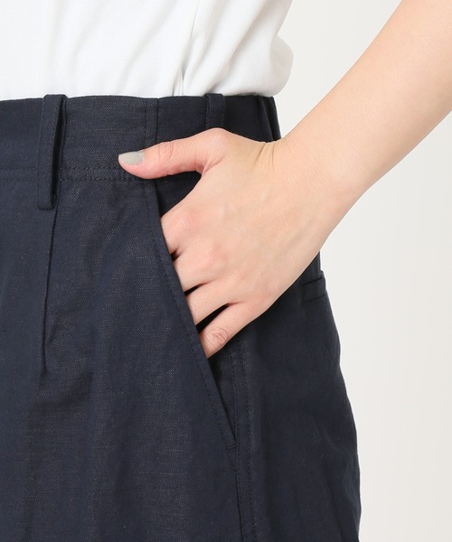 JOURNAL STANDARD relume(ジャーナルスタンダード レリューム)の「ウォッシャブルコットンリネンIラインスカート◆(スカート・レディース・ホワイト/ネイビー/キャメル・36/38)」の22枚目の写真