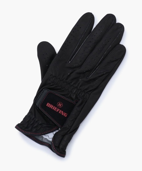 BRIEFING(ブリーフィング)の「MENS PREMIUM LEATHER GLOVE-R(右手用)(ゴルフグッズ・メンズ・ホワイト/ブラック・23/24/25/22/21)」の2枚目の写真
