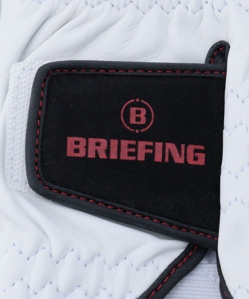 BRIEFING(ブリーフィング)の「MENS PREMIUM LEATHER GLOVE-R(右手用)(ゴルフグッズ・メンズ・ホワイト/ブラック・23/24/25/22/21)」の4枚目の写真