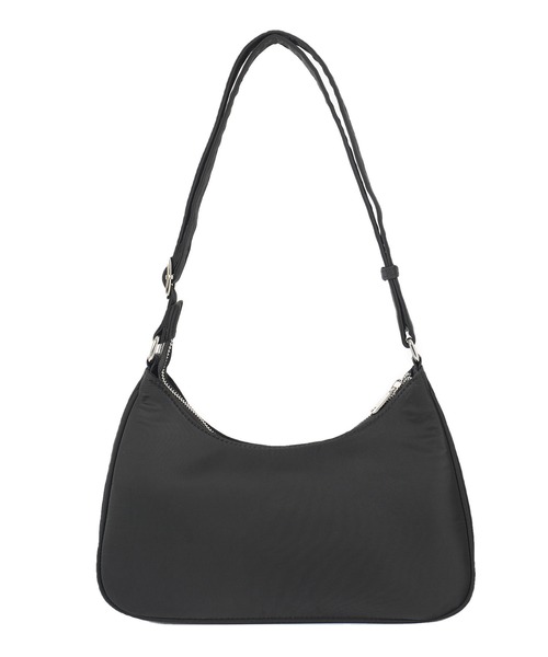 X-girl（エックスガール）の「HAND BAG（ハンドバッグ・レディース・ブラック/マルチ・ONE SIZE）」の7枚目の写真