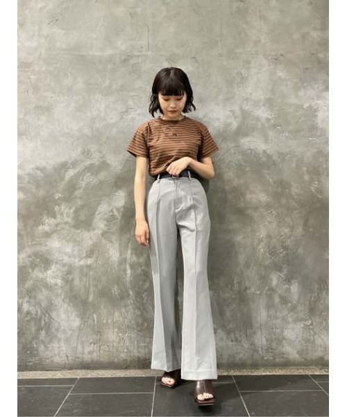 SLY（スライ）の「SIDE SLIT FLARE PT サイドスリットフレア