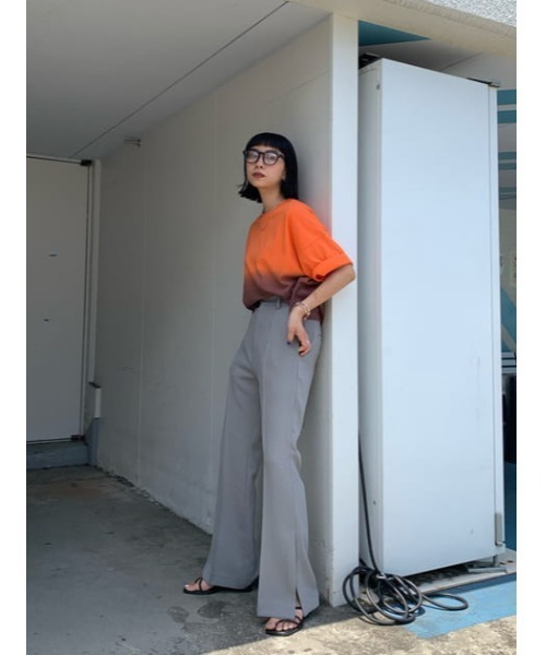 SLY（スライ）の「SIDE SLIT FLARE PT サイドスリットフレア