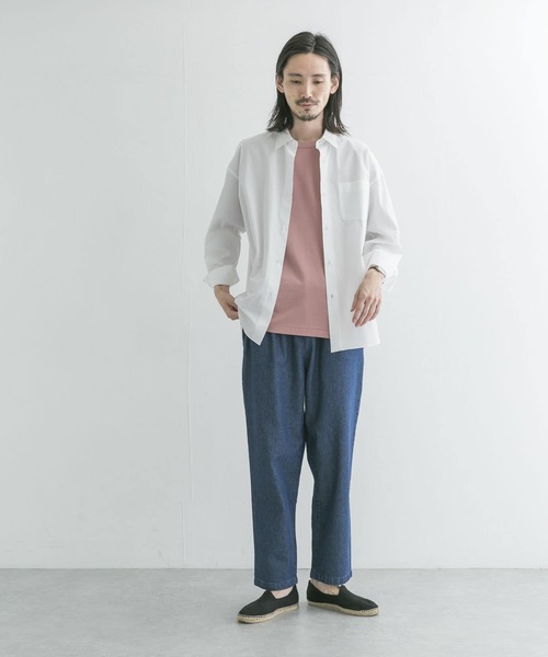 URBAN RESEARCH（アーバンリサーチ）の「DENIM CHEF PANTS（デニムパンツ・メンズ・ライトインディゴブルー/ワンウォッシュ・SMALL/LARGE/MEDIUM）」の14枚目の写真