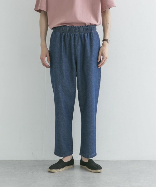 URBAN RESEARCH（アーバンリサーチ）の「DENIM CHEF PANTS（デニムパンツ・メンズ・ライトインディゴブルー/ワンウォッシュ・SMALL/LARGE/MEDIUM）」の21枚目の写真