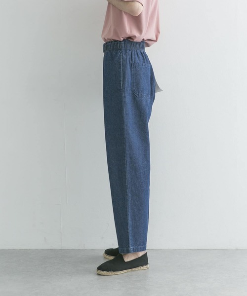 URBAN RESEARCH（アーバンリサーチ）の「DENIM CHEF PANTS（デニムパンツ・メンズ・ライトインディゴブルー/ワンウォッシュ・SMALL/LARGE/MEDIUM）」の15枚目の写真