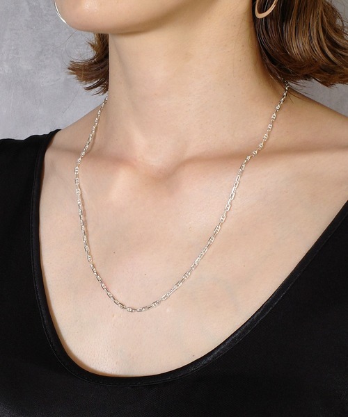 ISOLATION（アイソレーション）の「【ISOLATION / アイソレーション】Silver925 Multi chain Necklace/ ネックレス / ブレスレット / マスクチェーン/ 3WAY（ネックレス・レディース・シルバー・50cm）」の6枚目の写真