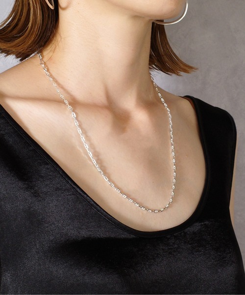 ISOLATION（アイソレーション）の「【ISOLATION / アイソレーション】Silver925 Multi chain Necklace/ ネックレス / ブレスレット / マスクチェーン/ 3WAY（ネックレス・レディース・シルバー・50cm）」の7枚目の写真
