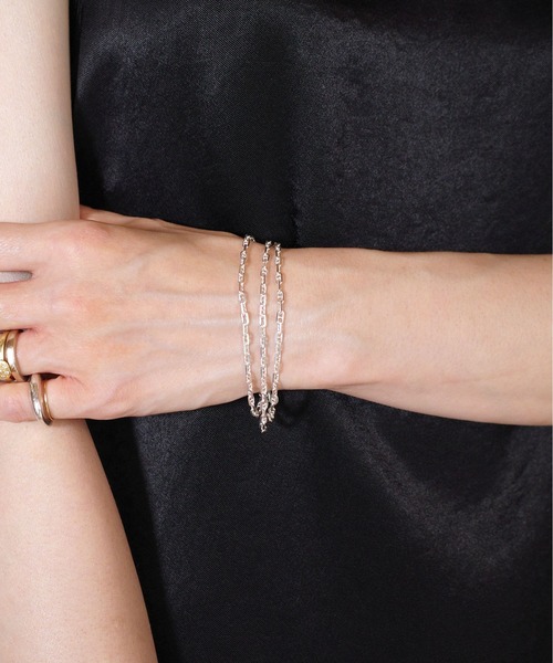 ISOLATION（アイソレーション）の「【ISOLATION / アイソレーション】Silver925 Multi chain Necklace/ ネックレス / ブレスレット / マスクチェーン/ 3WAY（ネックレス・レディース・シルバー・50cm）」の13枚目の写真