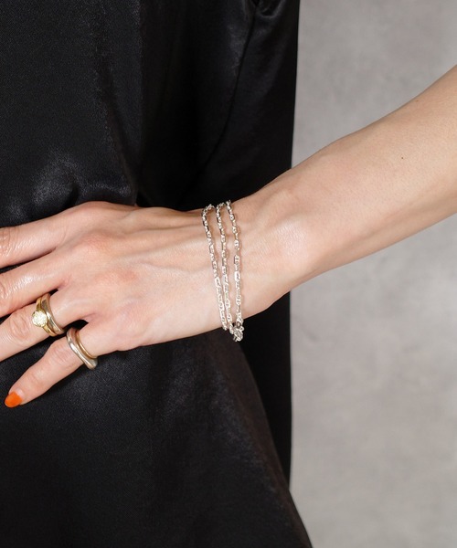 ISOLATION（アイソレーション）の「【ISOLATION / アイソレーション】Silver925 Multi chain Necklace/ ネックレス / ブレスレット / マスクチェーン/ 3WAY（ネックレス・レディース・シルバー・50cm）」の14枚目の写真