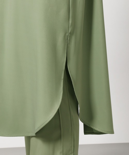 PAGEBOY（ページボーイ）の「バックスリットシャツワンピース（ワンピース・レディース・ブルー系その他/オリーブ/ブラック・FREE）」の13枚目の写真