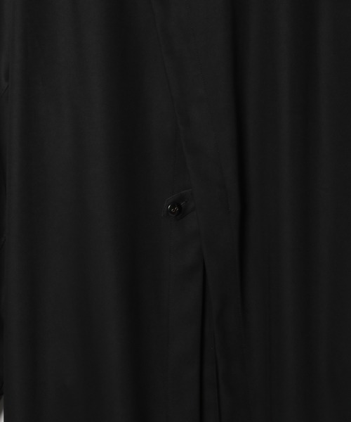 PAGEBOY（ページボーイ）の「バックスリットシャツワンピース（ワンピース・レディース・ブルー系その他/オリーブ/ブラック・FREE）」の5枚目の写真