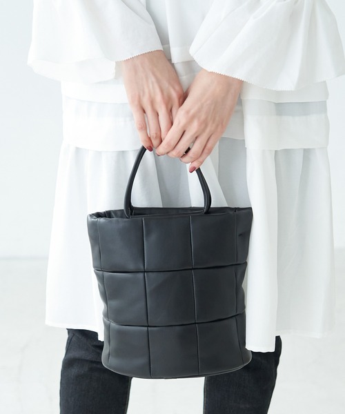 ROPE' PICNIC(ロペピクニック)の「ボンディングバケットトート&ショルダーバッグ(ショルダーバッグ・レディース・ブラック/ベージュ系その他2・FREE)」の17枚目の写真