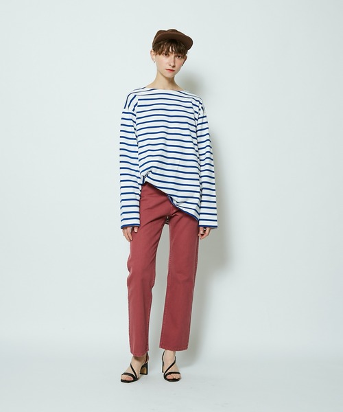 CIAOPANIC(チャオパニック)の「■5ポケットカラーデニムパンツ(デニムパンツ・レディース・ブラック/ブラウン/ピンク・SMALL/MEDIUM)」の5枚目の写真