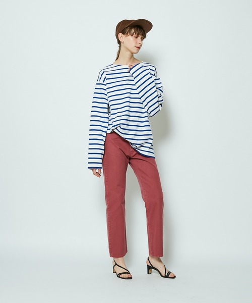 CIAOPANIC(チャオパニック)の「■5ポケットカラーデニムパンツ(デニムパンツ・レディース・ブラック/ブラウン/ピンク・SMALL/MEDIUM)」の10枚目の写真