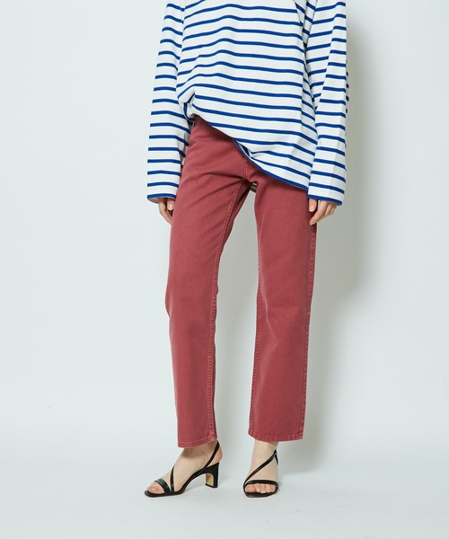 CIAOPANIC(チャオパニック)の「■5ポケットカラーデニムパンツ(デニムパンツ・レディース・ブラック/ブラウン/ピンク・SMALL/MEDIUM)」の19枚目の写真